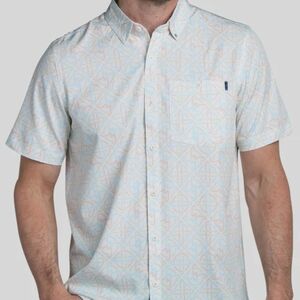 William Murray 'Knotty By Nature' Polo Button Down Golf Shirt Men's Size XL NWT